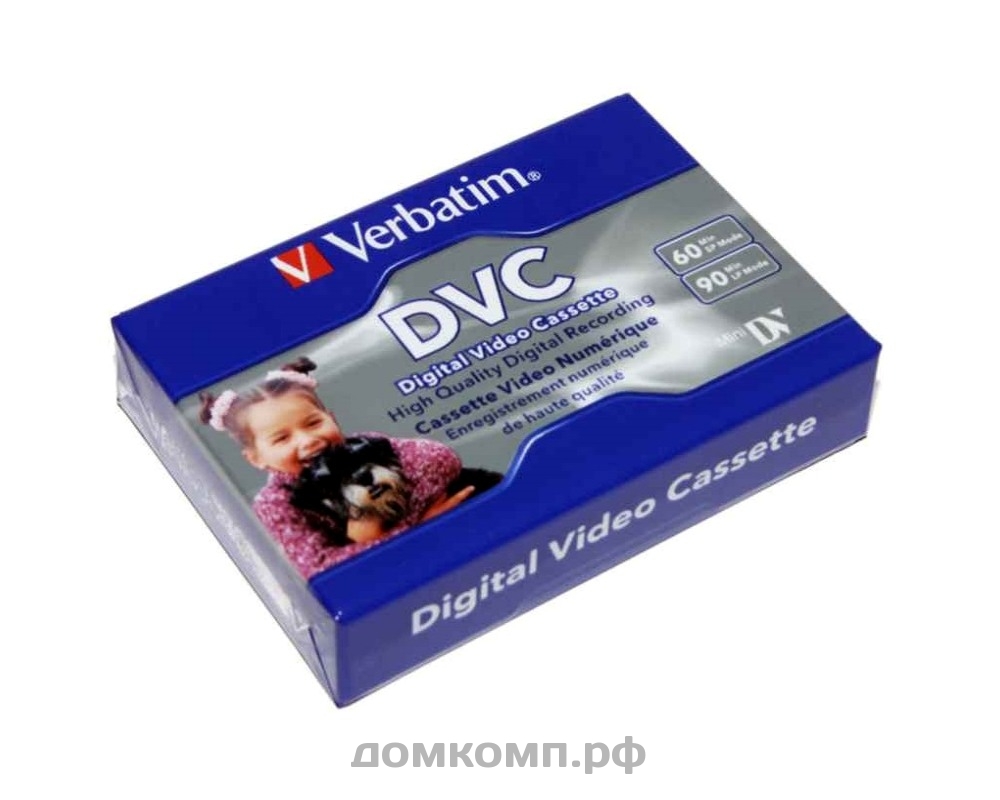 Кассета miniDV Verbatim DVC-60 [60 минут SP]. Купить недорого на домкомп.рф